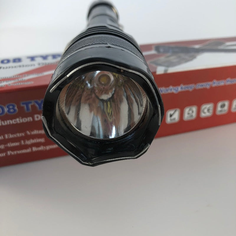 1108 Portable Electric Shock Function Rechargeable With LED Flashlight