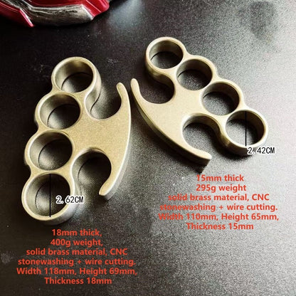 Pure Brass Knuckles Stainless Steel CNC Machining