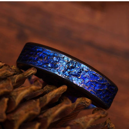 New Titanium Meteorite Crater Everyday Carry Single Knuckle Duster