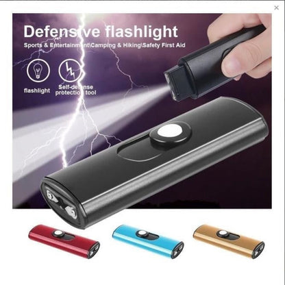 1602 Portable Electric Shock Function Rechargeable With LED Flashlight