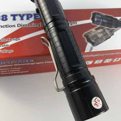 1108 Portable Electric Shock Function Rechargeable With LED Flashlight