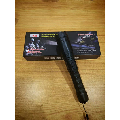 X4 Portable Electric Shock Function Rechargeable With LED Flashlight