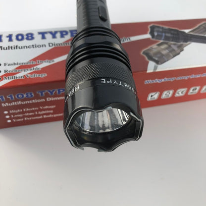 1108 Portable Electric Shock Function Rechargeable With LED Flashlight