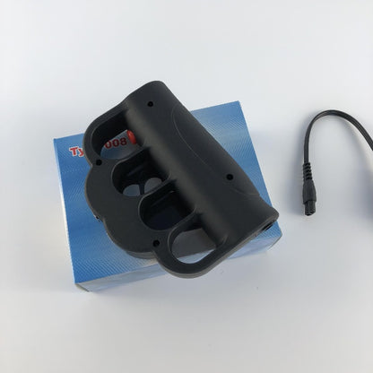 Knuckles Stun gun Portable Electric Shock Function Rechargeable With LED Flashlight