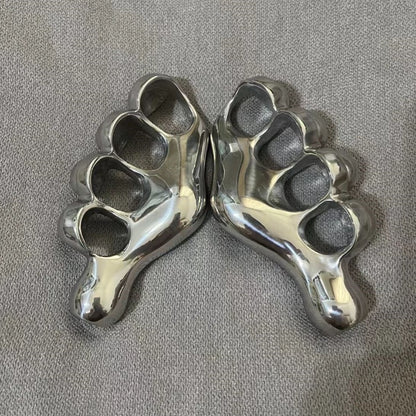 Handmade 304 Stainless Steel Material Brass Knuckles  with High-gloss Polishing
