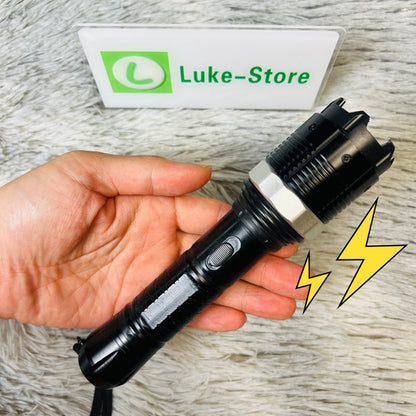 8810 Portable Electric Shock Function Rechargeable With LED Flashlight