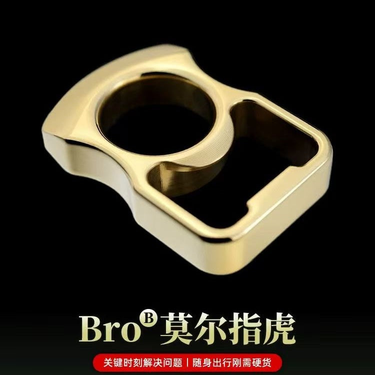 New Brass Knuckle Bottle Opener