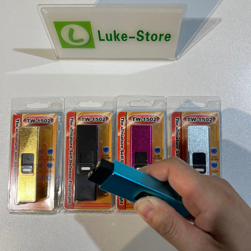 1502 Portable Electric Shock Function Rechargeable With LED Flashlight