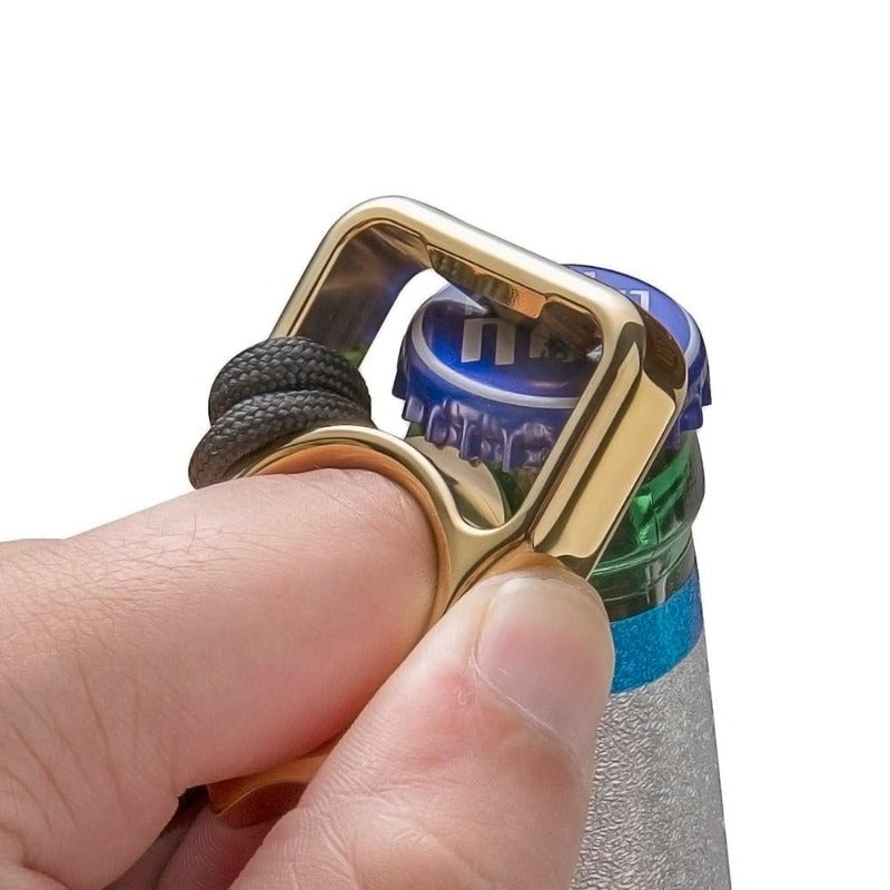 New Brass Knuckle Bottle Opener