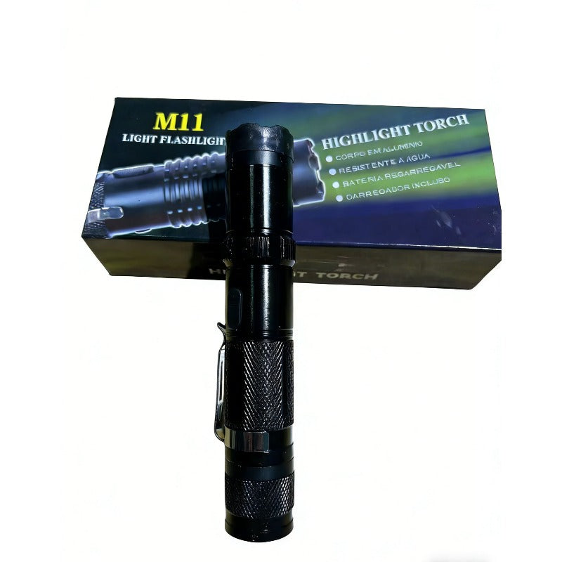 M11 Portable Electric Shock Function Rechargeable With LED Flashlight