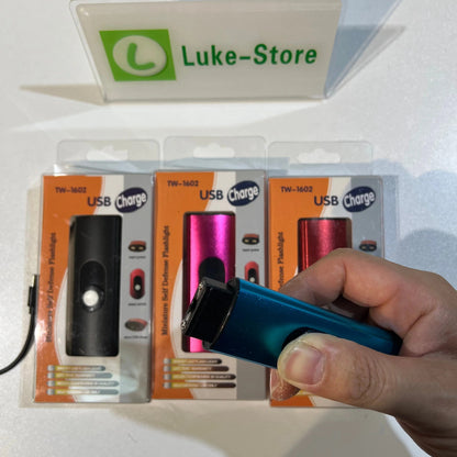 1602 Portable Electric Shock Function Rechargeable With LED Flashlight