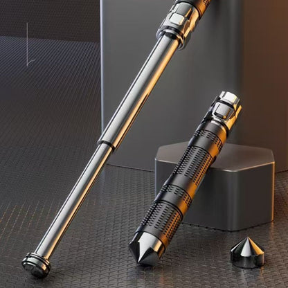 21-32 Inch Automatic Telescopic Baton Portable Expandable Baton Anti-Slip Self Defense Stick for Personal Protection