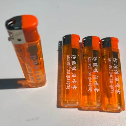 10ML Portable Lipstick Keychain Spray Pepper Sprays
