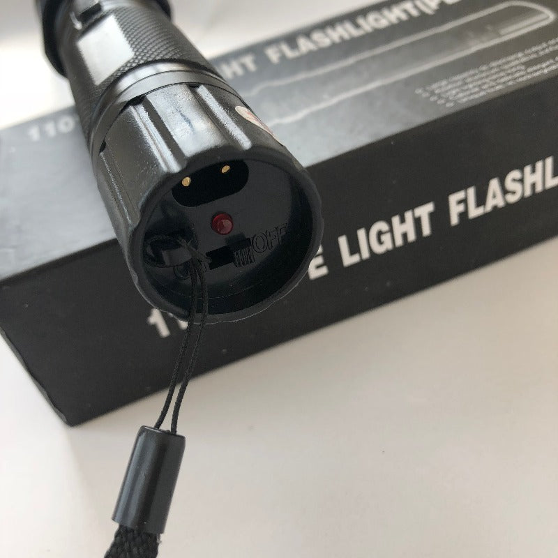 1101 Portable Electric Shock Function Rechargeable With LED Flashlight