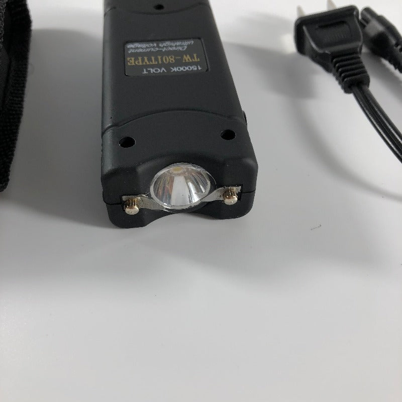 801 Portable Electric Shock Function Rechargeable With LED Flashlight