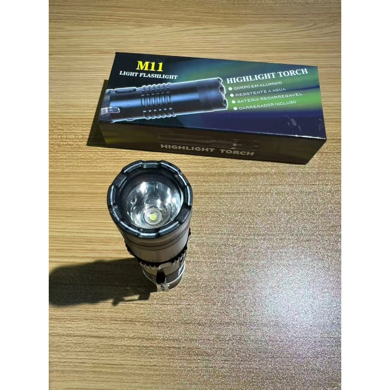 M11 Portable Electric Shock Function Rechargeable With LED Flashlight
