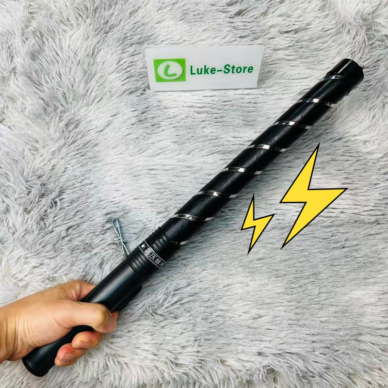 Baton Electric Shock Function Rechargeable With LED Flashlight