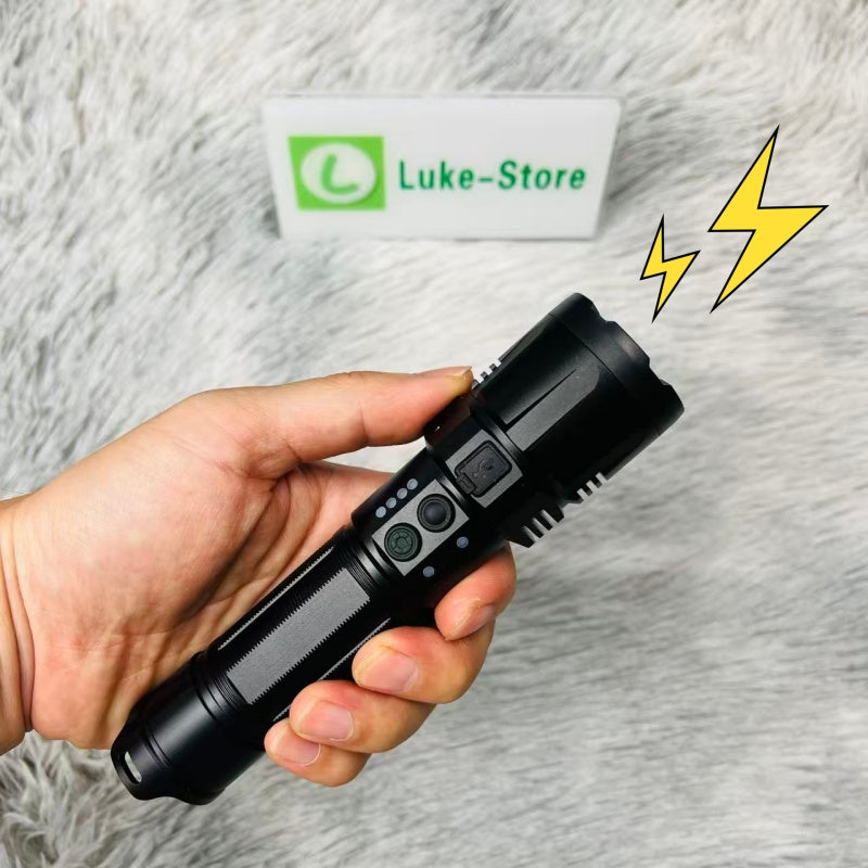 K99/K98 pro Portable Electric Shock Function Rechargeable With LED Flashlight