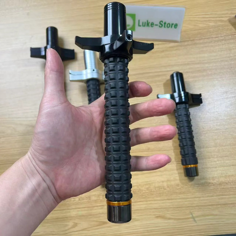 21-36 Inches Manual Telescopic Baton Portable Expandable Blocking Baton Self Defense Stick for Personal Protection
