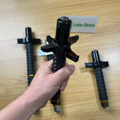 21-36 Inches Manual Telescopic Baton Portable Expandable Blocking Baton Self Defense Stick for Personal Protection