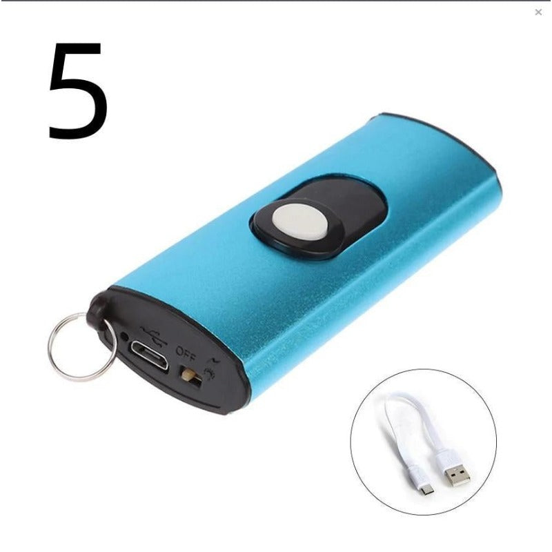 1602 Portable Electric Shock Function Rechargeable With LED Flashlight