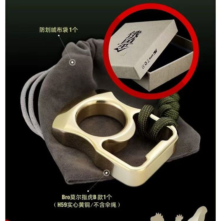 New Brass Knuckle Bottle Opener