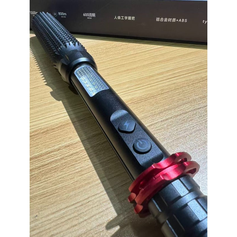 New W-10 Baton Electric Shock Function Rechargeable With LED Flashlight