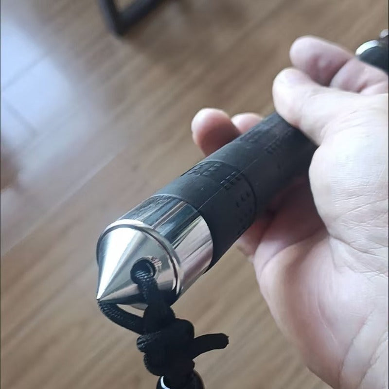 21-32 Inch Automatic Telescopic Baton Portable Expandable Baton Anti-Slip Self Defense Stick for Personal Protection