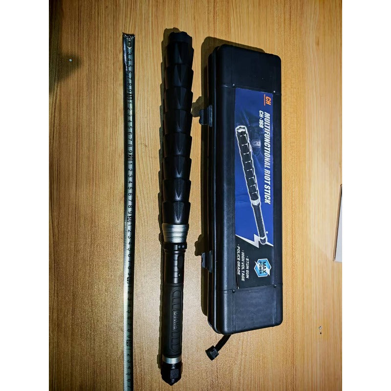 CH-168 Baton Electric Shock Function Rechargeable With LED Flashlight