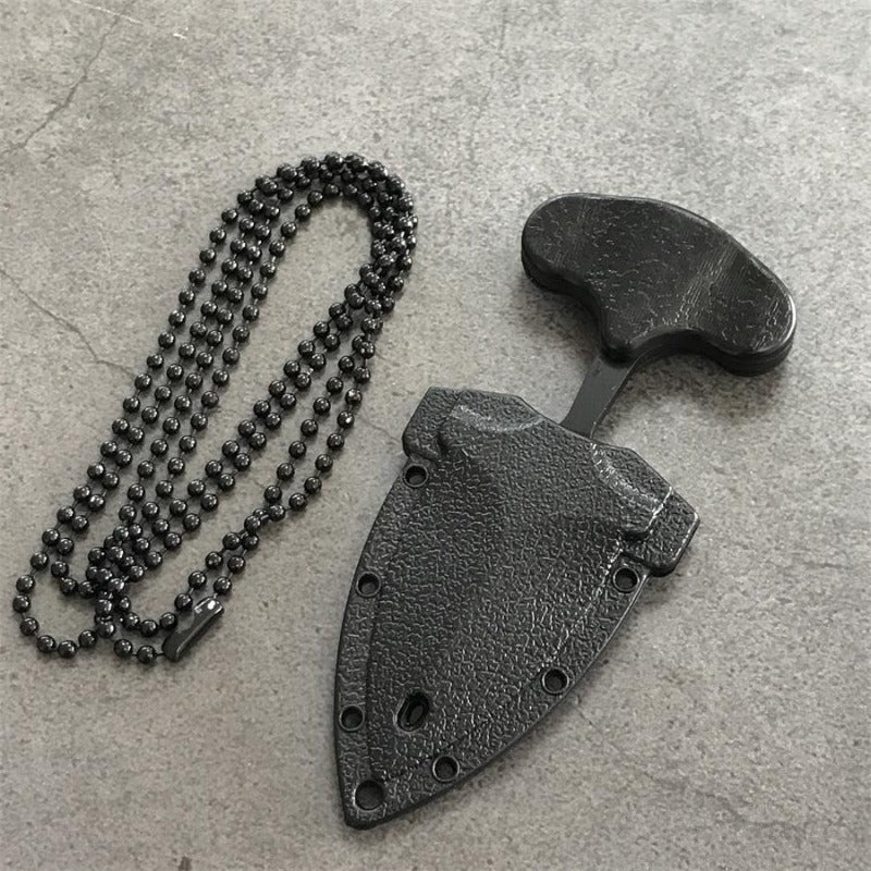 Outdoor Mini EDC Pocket Necklace Tool Knuckle Knife