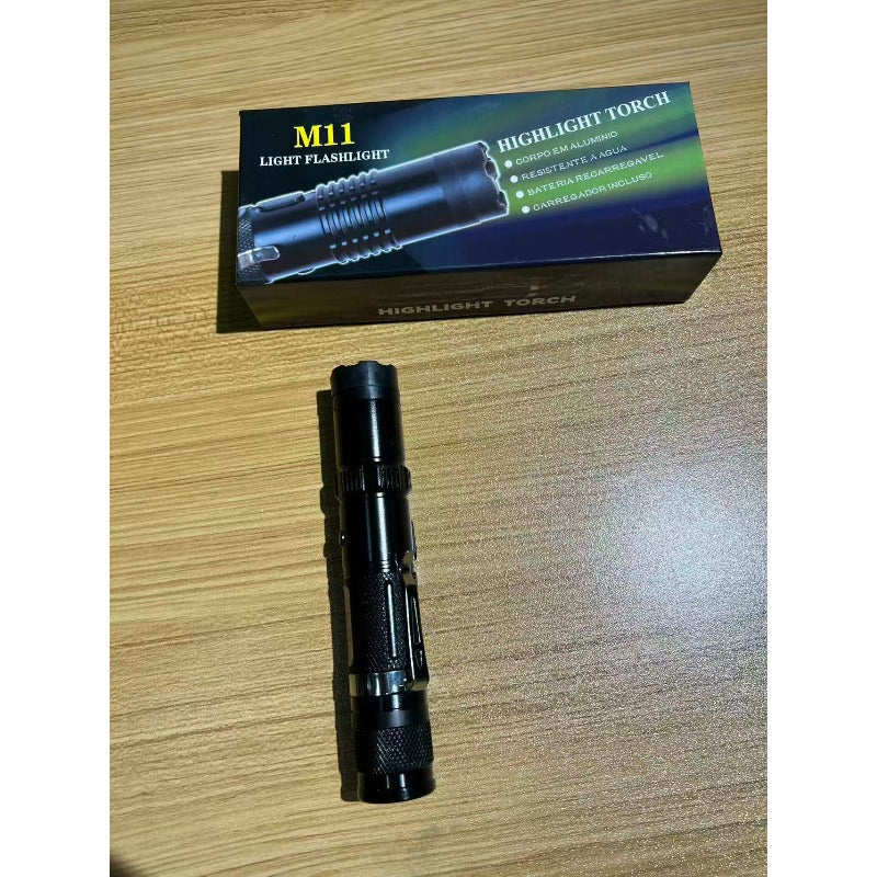 M11 Portable Electric Shock Function Rechargeable With LED Flashlight