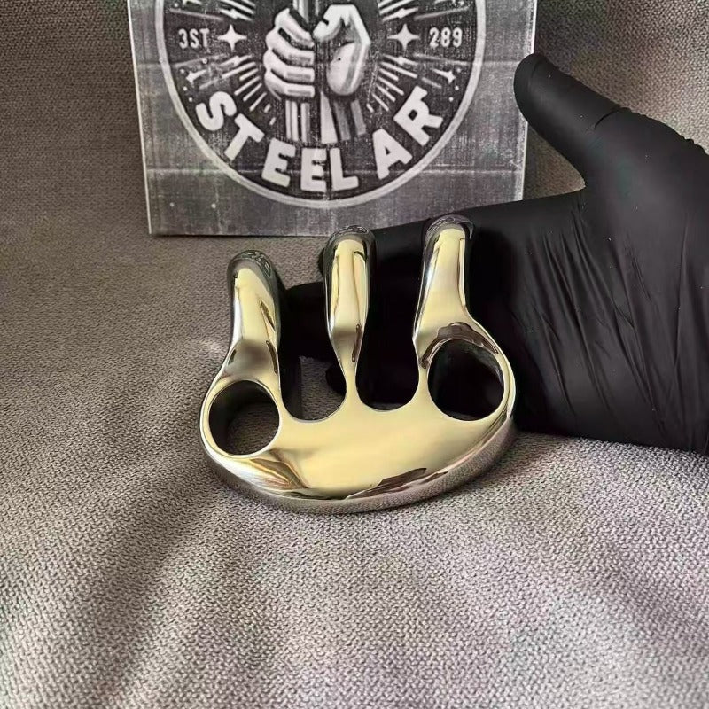 Handmade 304 Stainless Steel Material Brass Knuckles  with High-gloss Polishing