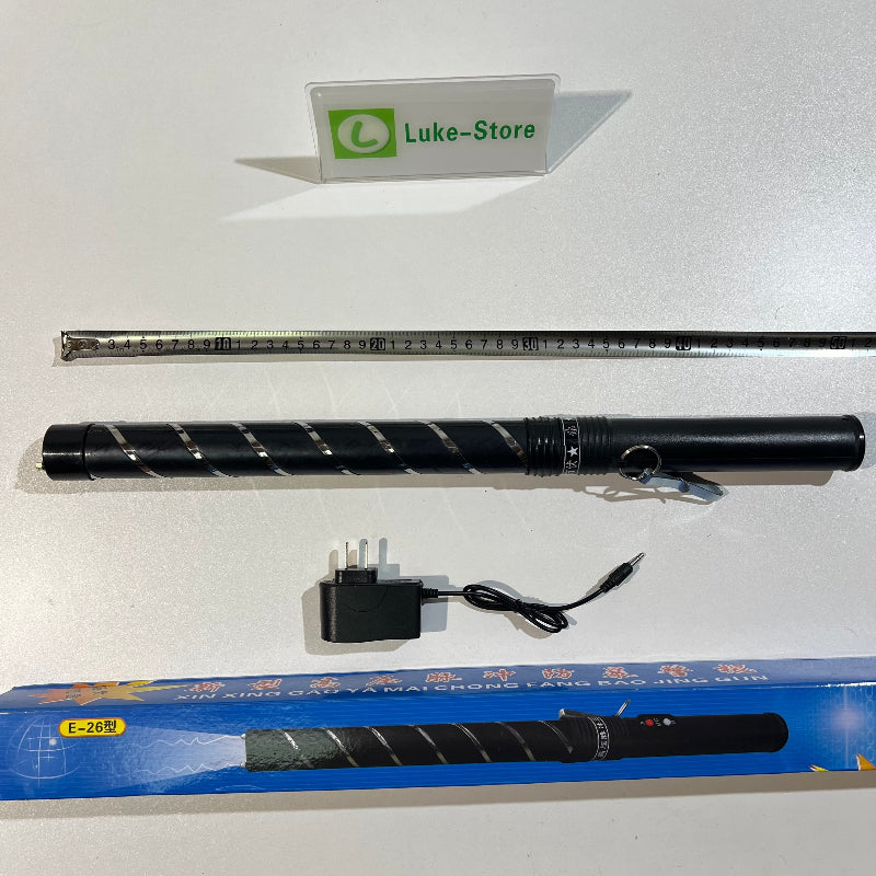 E-26 Baton Electric Shock Function Rechargeable With LED Flashlight