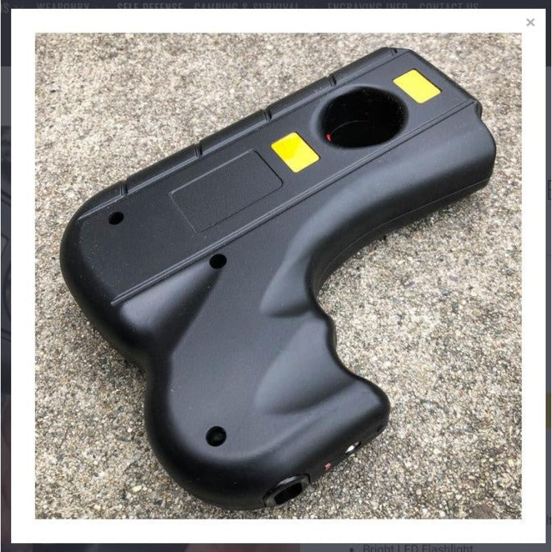 Portable Electric Shock Function Rechargeable With LED Flashlight