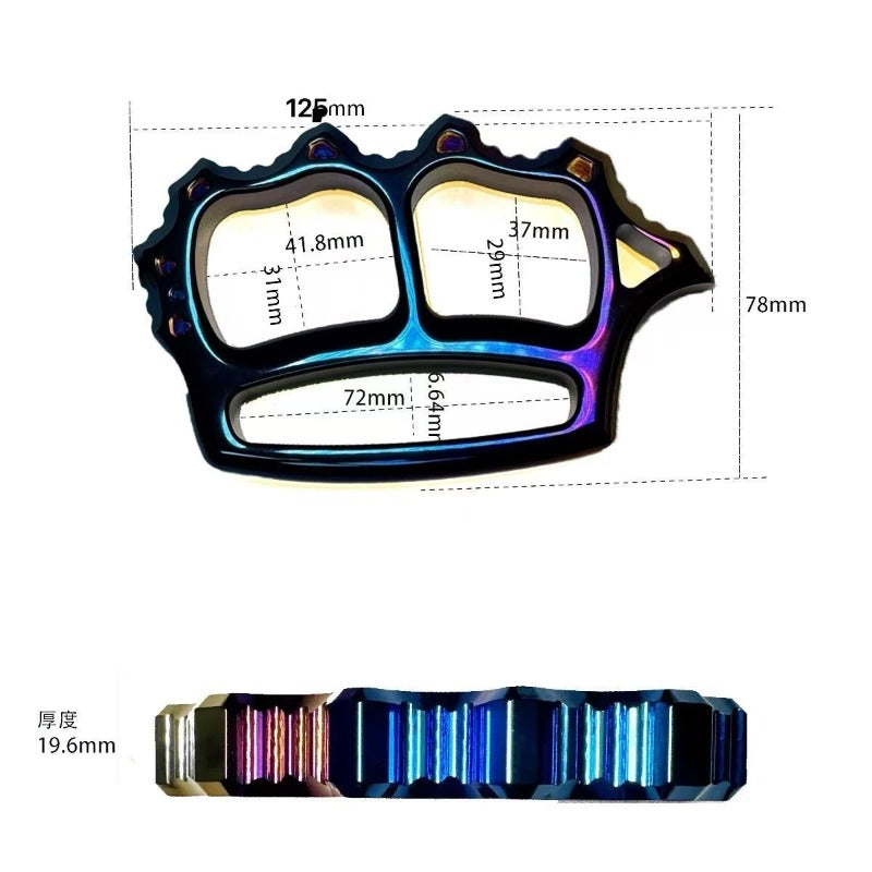 304 Stainless Steel Material Brass Knuckles Baking Paint