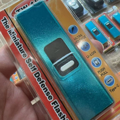 1502 Portable Electric Shock Function Rechargeable With LED Flashlight