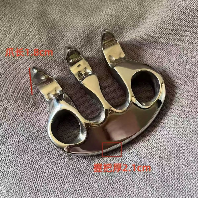 Handmade 304 Stainless Steel Material Brass Knuckles  with High-gloss Polishing
