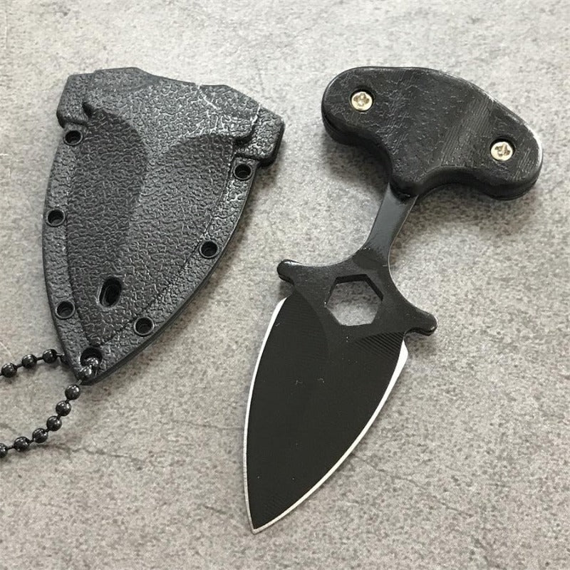 Outdoor Mini EDC Pocket Necklace Tool Knuckle Knife