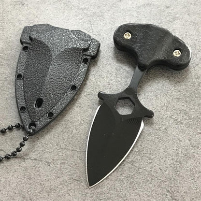 Outdoor Mini EDC Pocket Necklace Tool Knuckle Knife