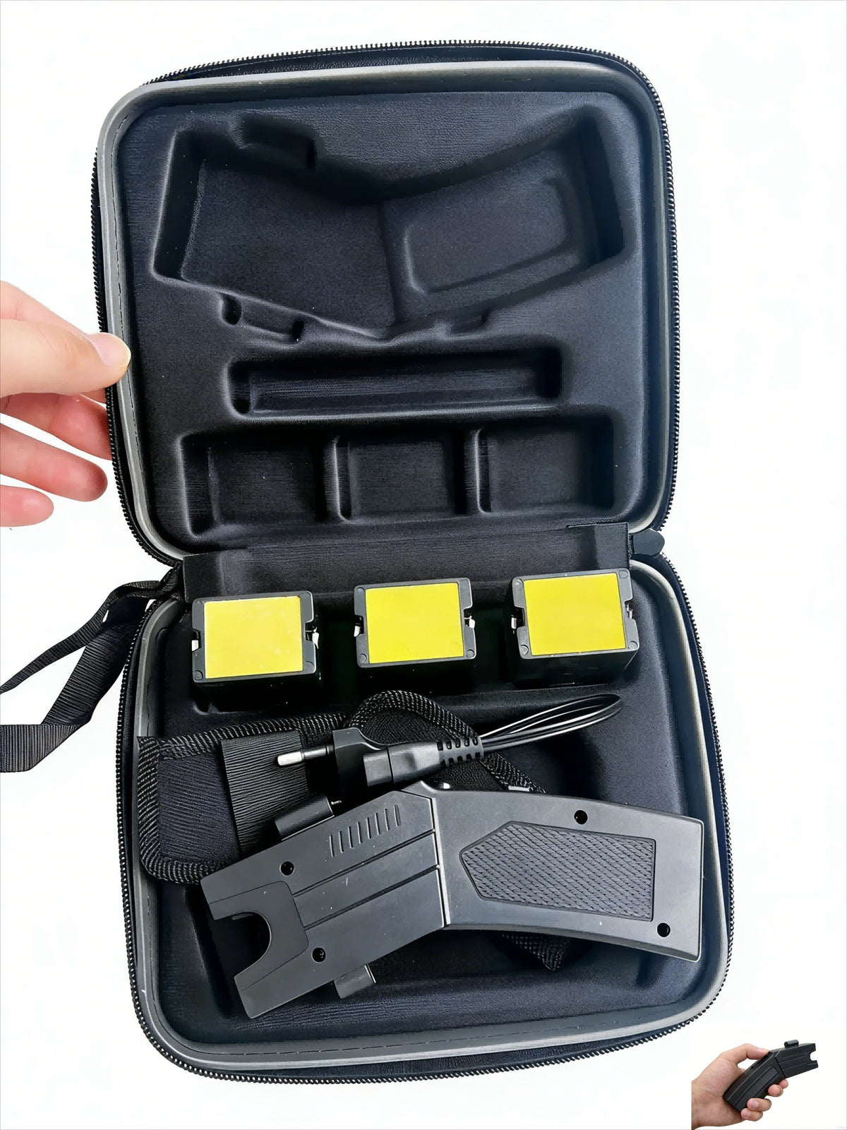 Portable Electric Shock Function Rechargeable With With Aiming Laser