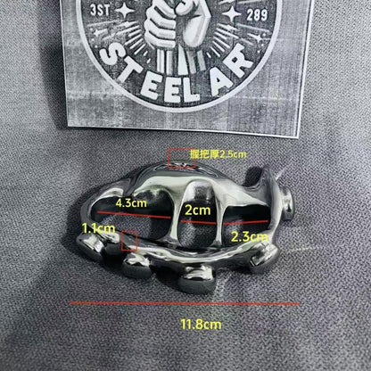Handmade 304 Stainless Steel Material Brass Knuckles  with High-gloss Polishing