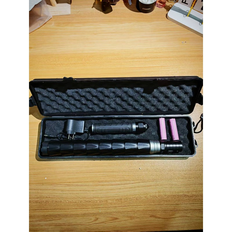 CH-168 Baton Electric Shock Function Rechargeable With LED Flashlight