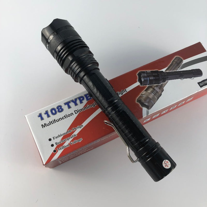 1108 Portable Electric Shock Function Rechargeable With LED Flashlight