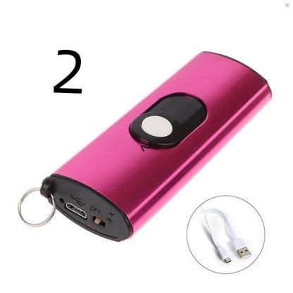 1602 Portable Electric Shock Function Rechargeable With LED Flashlight