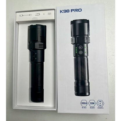 K99/K98 pro Portable Electric Shock Function Rechargeable With LED Flashlight