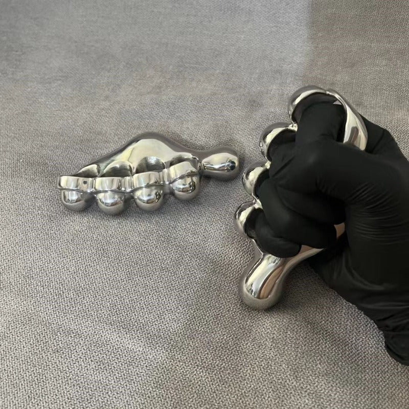 Handmade 304 Stainless Steel Material Brass Knuckles  with High-gloss Polishing