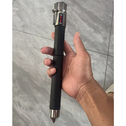 21-32 Inch Automatic Telescopic Baton Portable Expandable Baton Anti-Slip Self Defense Stick for Personal Protection