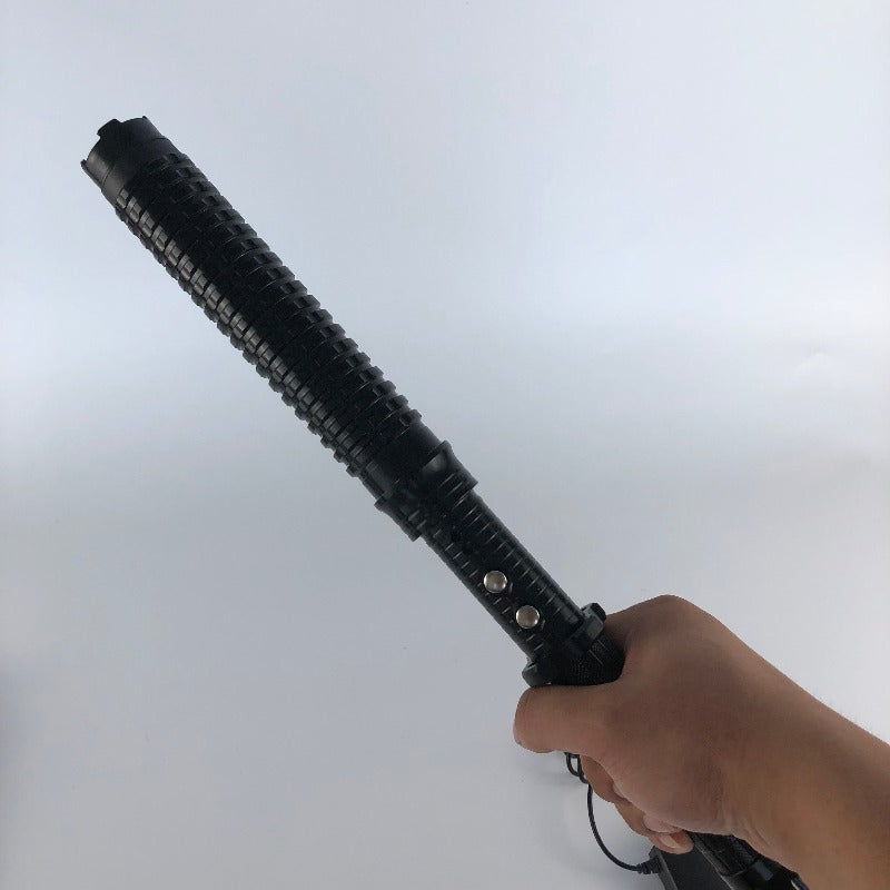 X10 Baton Portable Electric Shock Function Rechargeable With LED Flashlight