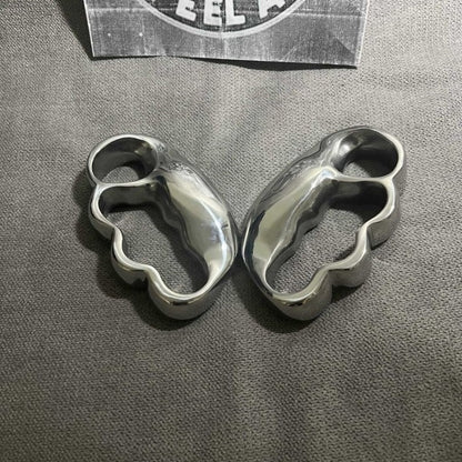 Handmade 304 Stainless Steel Material Brass Knuckles  with High-gloss Polishing