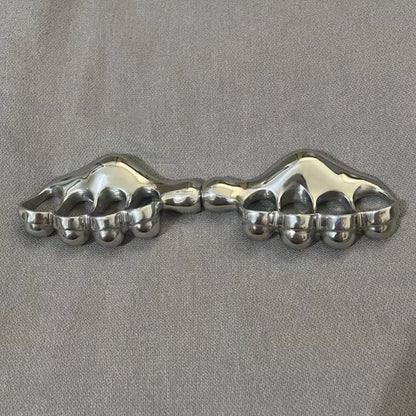 Handmade 304 Stainless Steel Material Brass Knuckles  with High-gloss Polishing